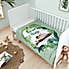 Jungle Book 4 Tog 100% Cotton Cot Quilt Green undefined