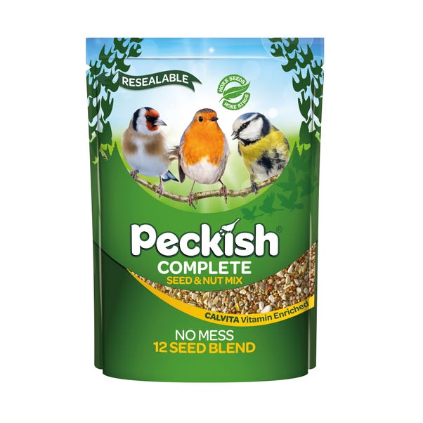 Peckish Complete Seeds and Nuts Mix 1Kg MultiColoured