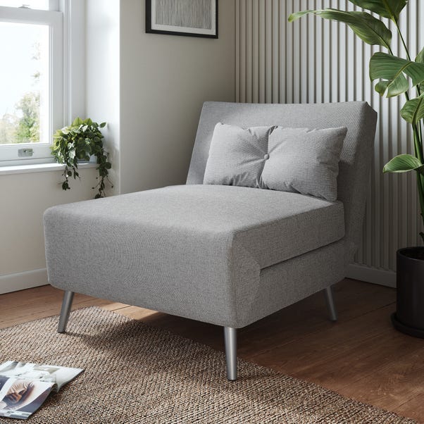 Phoebe Soft Marl Chair Bed Grey