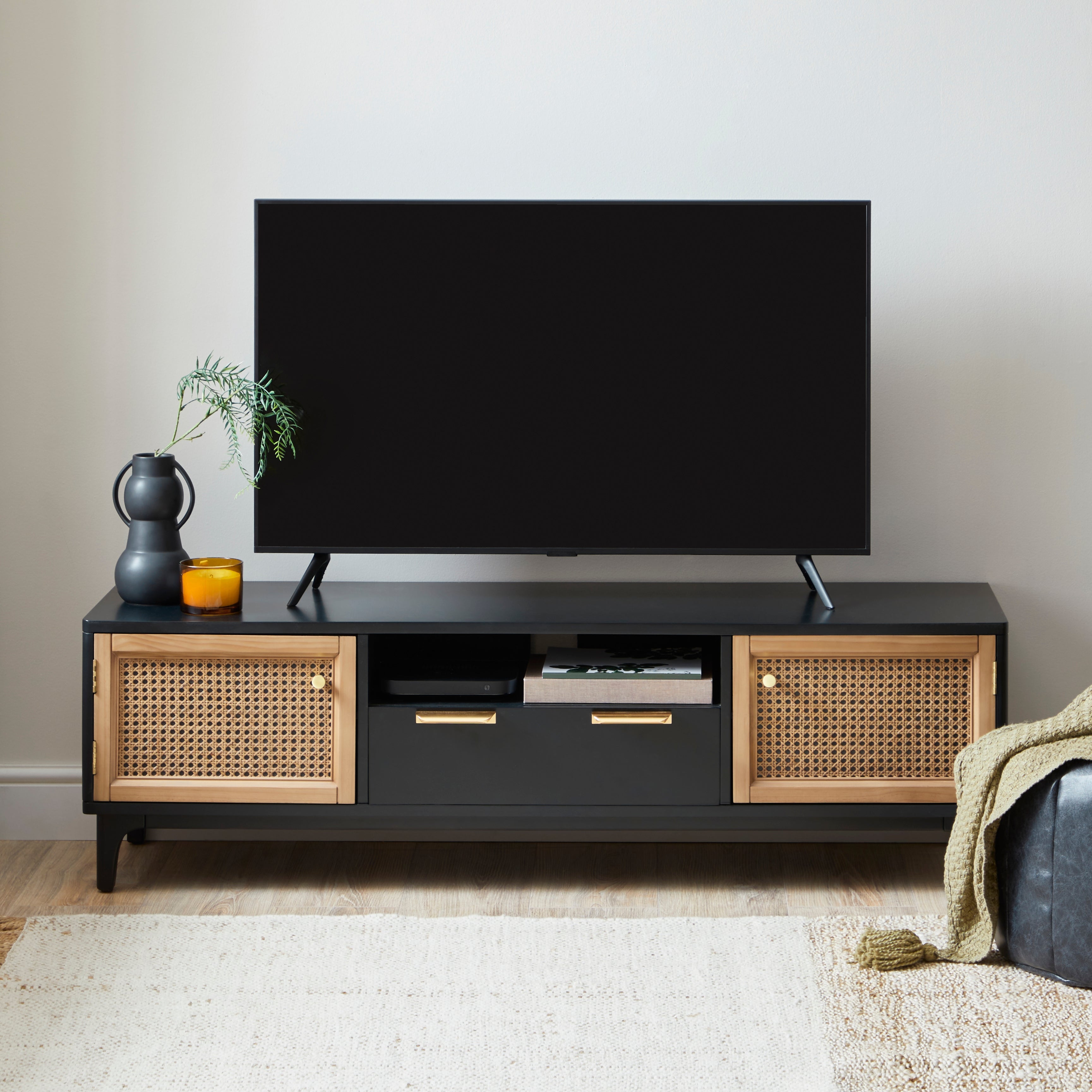 Franco Wide TV Unit for TVs up to 60"
