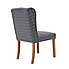 Oswald Set of 2 Dining Chairs Grey