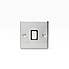 1 Gang 2 Way Stainless Steel Light Switch Chrome