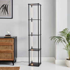 Franklin Replaceable Integrated LED Shelved Floor Lamp