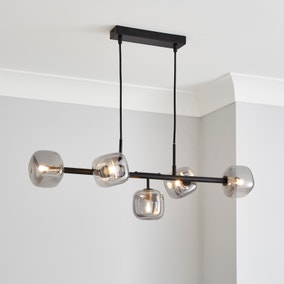 Elements Tollose 5 Light Ceiling Fitting