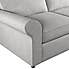 Rosa Soft Chenille 3 Seater Sofa Bed Grey