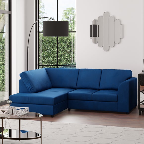 Soft shop velvet sofa