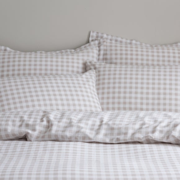 dunelm gingham bedding