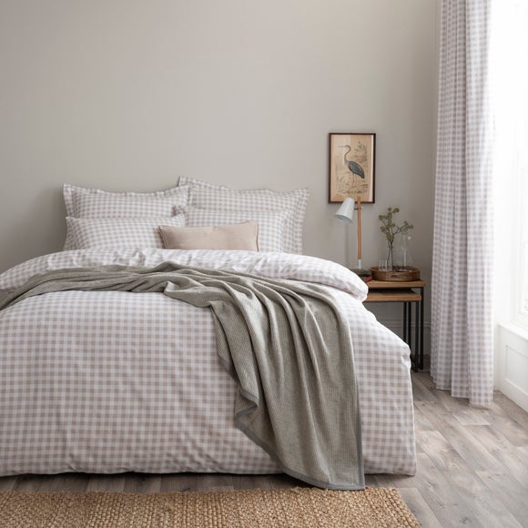 dunelm gingham bedding