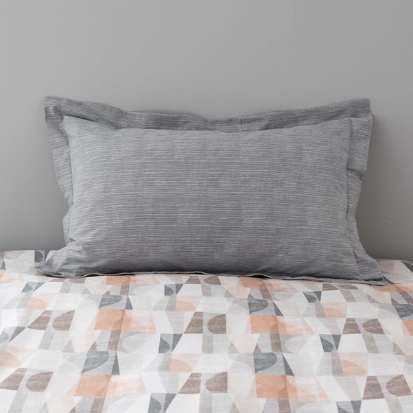 Elements Iver Geo Natural Oxford Pillowcase image 1 of 3