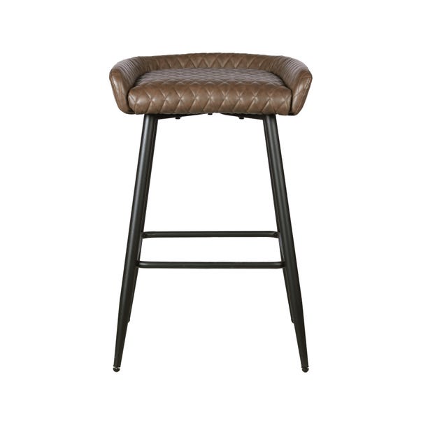 Montreal Counter Height Bar Stool, Faux Leather image 1 of 9