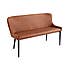 Montreal Large Faux Leather Dining Bench Seat Montreal Tan