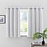 Touch of Linen Ivory Thermal Ultra Blackout Eyelet Curtains  undefined