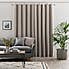 Touch of Linen Natural Thermal Ultra Blackout Eyelet Curtains  undefined