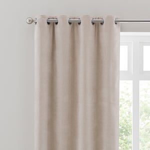 Chenille Ultra Blackout Eyelet Curtains