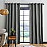 Adley 100% Cotton Steeple Grey Eyelet Curtains  undefined