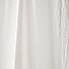 Crinkle Cotton White Slot Top Single Voile Panel  undefined