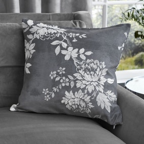 Cascade Floral Chenille Cushion