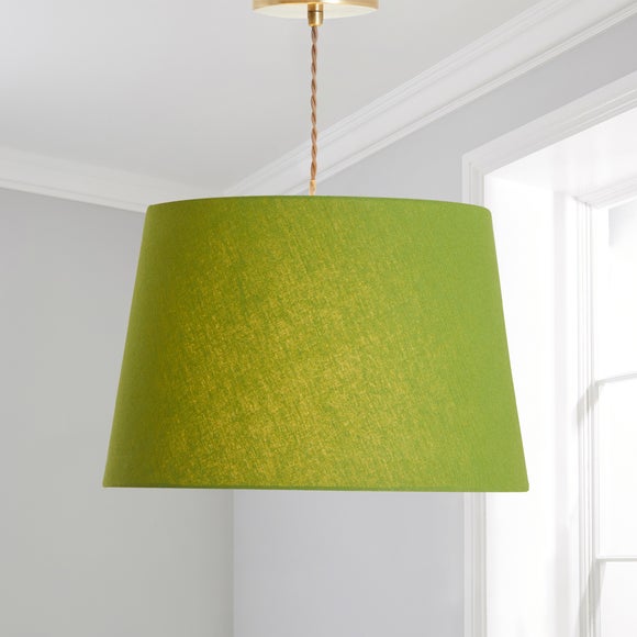 dunelm green lampshade