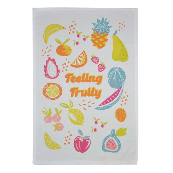 Feeling Fruity 100% Cotton Tea Towel image 1 of 1