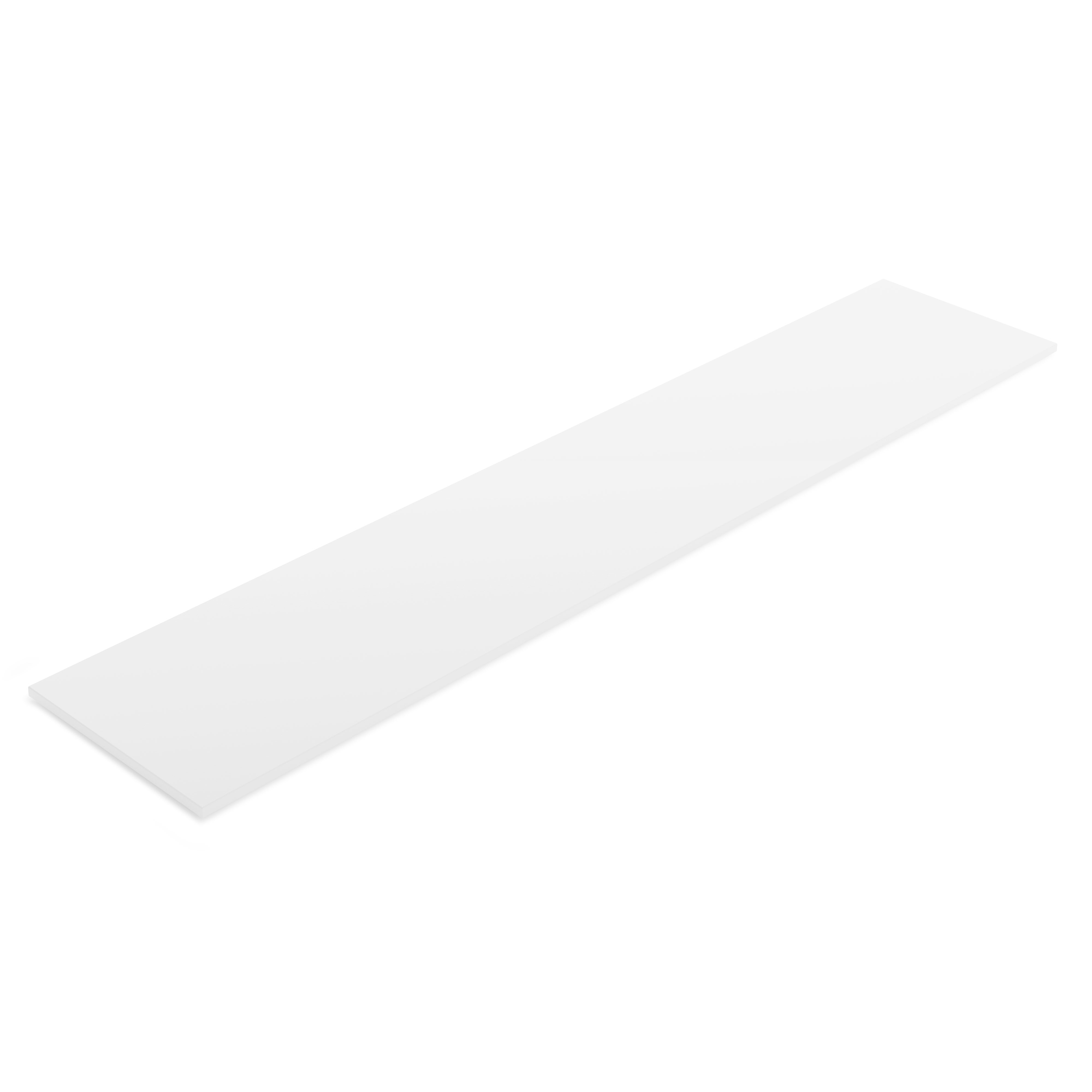 Modular White 180cm Wooden Shelf Panel Component
