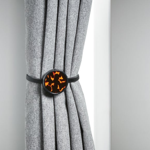 Metal Tortoise Shell Magnetic Curtain Tieback