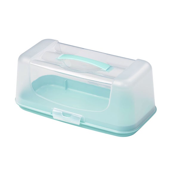 Amazon.com: Bread Box -Dual Use Bread Holder/Airtight Plastic Food Storage  Container for Dry or Fresh Foods -2 in 1 Bread Bin- Loaf Cake Keeper/Baked  Goods -Keeps Bread Fresh- Red and Clear Cover - (