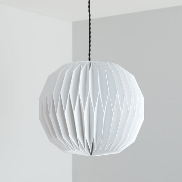 dunelm paper lampshade