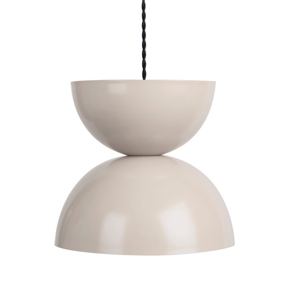 Elements Lunebar 25cm Easy Fit Pendant Shade Dunelm