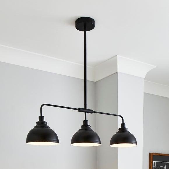 Black ceiling lights deals dunelm