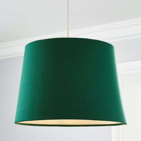 green lampshades dunelm