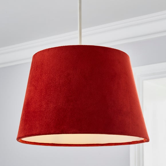 dunelm linen lampshade