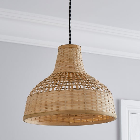 dunelm bamboo lampshade