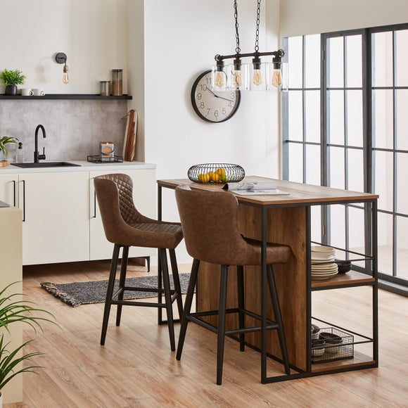 Breakfast bar and store dining table