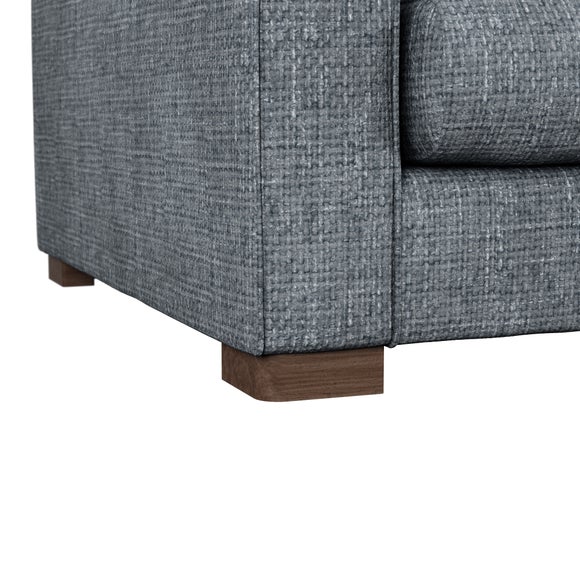 Carson Chunky Chenille 3 Seater Sofa | Dunelm