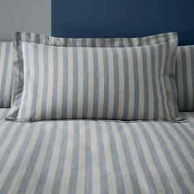 Elements Danby Stripe Blue Oxford Pillowcase