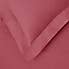 Dorma 300 Thread Count 100% Cotton Sateen Plain Continental Square Pillowcase Slate Rose