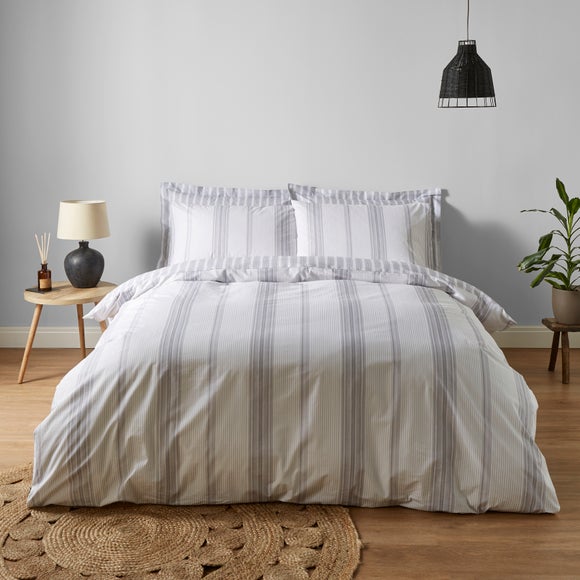 dunelm striped bedding