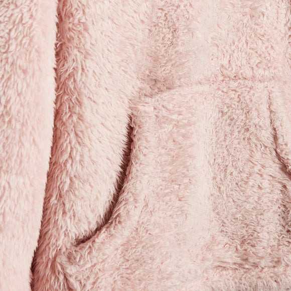 Teddy Bear So Soft Charcoal Blanket 