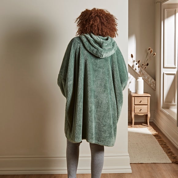 oversized cosy blanket hoodie