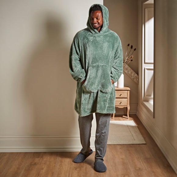 Teddy Oversized Blanket Hoodie | Dunelm