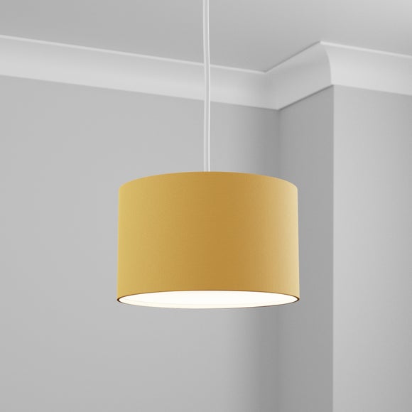 Dunelm ochre deals lampshade