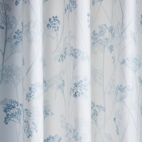 Cow Parsley Blackout Eyelet Curtains