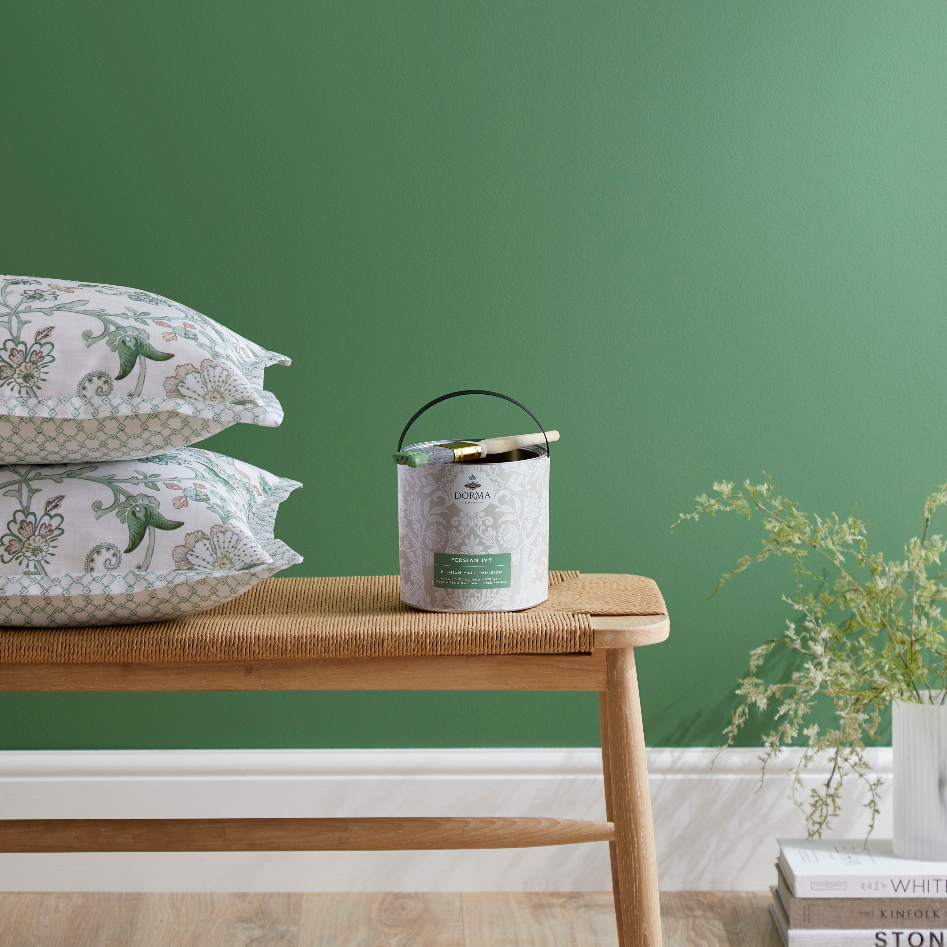 Dulux Paints - Create a spacious and airy feel in your bedroom with pale  tones like Misty Meadows. 😍