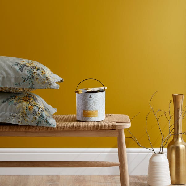 Dorma Indian Yellow Eggshell Paint