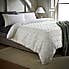 Clipped Jacquard Spot White Duvet Cover and Pillowcase Set  undefined