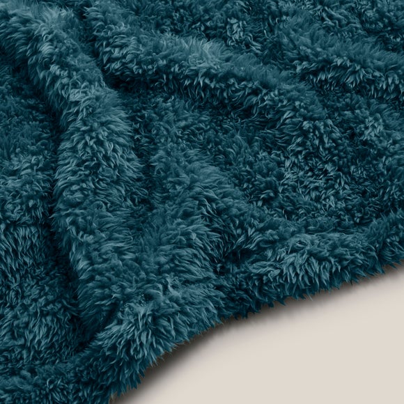 Teddy Bear Throw Dunelm