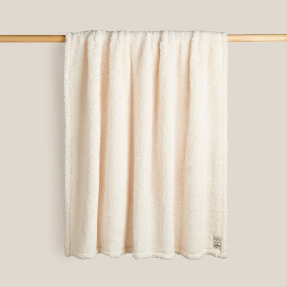 Teddy Bear Throw Dunelm