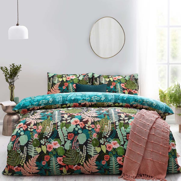 Secret Garden Reversible Duvet Cover and Pillowcase Set  undefined