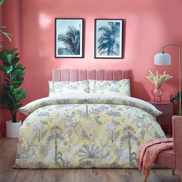 dunelm lemon bedding