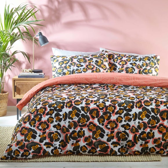 dunelm leopard bedding